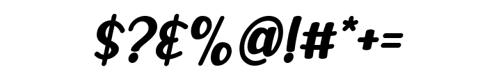 Lovely Easter Italic Font OTHER CHARS
