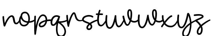 Lovely Edeline Font LOWERCASE