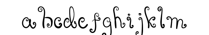 Lovely Elf Regular Font LOWERCASE