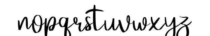 Lovely Father Font LOWERCASE