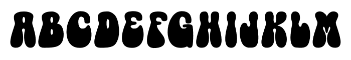 Lovely Groovy Font LOWERCASE