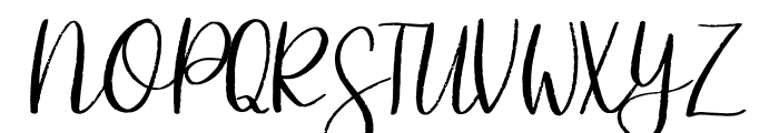 Lovely Haunting Font UPPERCASE