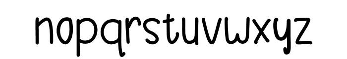 Lovely Kids Lo Font LOWERCASE