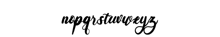 Lovely Letters Font LOWERCASE