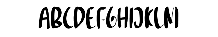 Lovely Life Font LOWERCASE