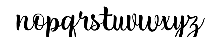 Lovely Moments Font LOWERCASE