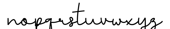 Lovely Puppy script Font LOWERCASE