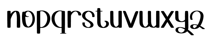 Lovely Signature Font LOWERCASE