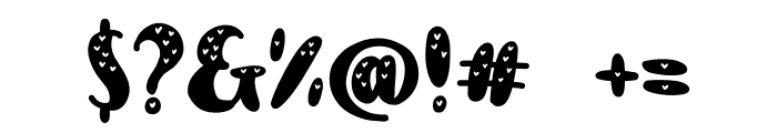 Lovely Story - 2 Font OTHER CHARS