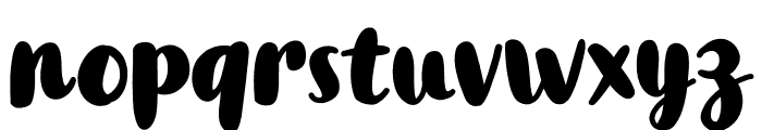 Lovely Story Font LOWERCASE