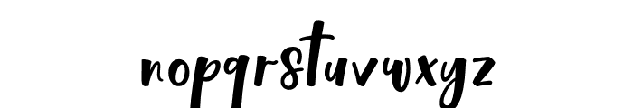 Lovely Sweetie Font LOWERCASE