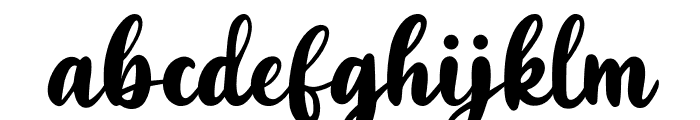 Lovely Sweety Font LOWERCASE