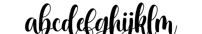 Lovely Valentine Script Font LOWERCASE