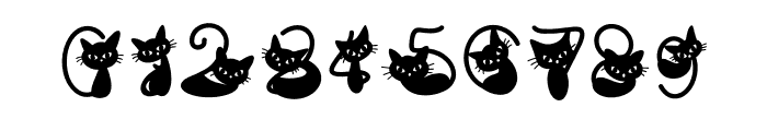 Lovely cat Font OTHER CHARS