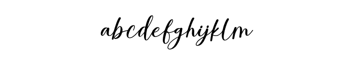 LovelyBallikha Font LOWERCASE