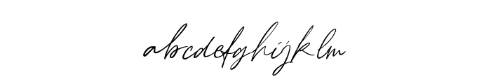 LovelyBritney-Regular Font LOWERCASE