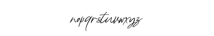 LovelyBritney-Regular Font LOWERCASE