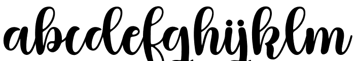 LovelyBroughtDreams Font LOWERCASE