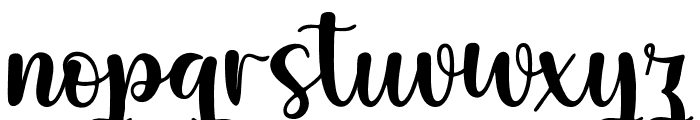 LovelyBroughtDreams Font LOWERCASE