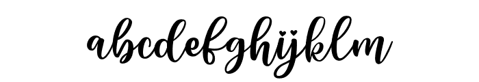 LovelyChibby Font LOWERCASE