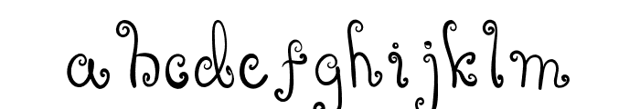 LovelyElf-Regular Font LOWERCASE