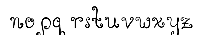 LovelyElf-Regular Font LOWERCASE