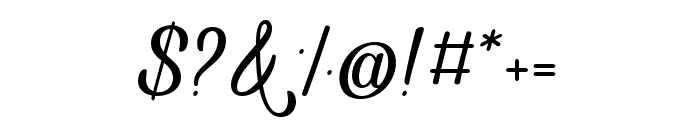 LovelyGreeting Font OTHER CHARS