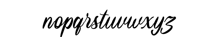 LovelyHandscript Font LOWERCASE
