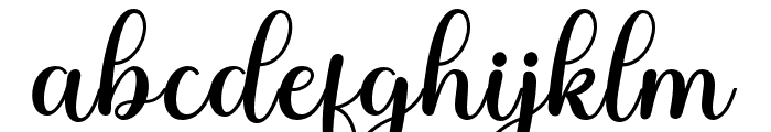 LovelyNathalie Font LOWERCASE