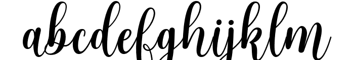 LovelyStylish-Regular Font LOWERCASE