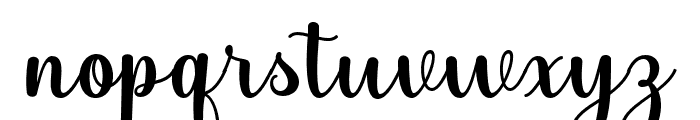 LovelySweetScript Font LOWERCASE