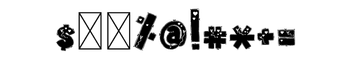 LovelySweetie1 Font OTHER CHARS