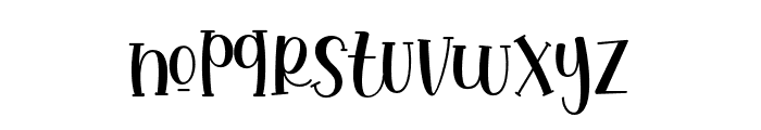 LovelyUnicorn-Regular Font LOWERCASE