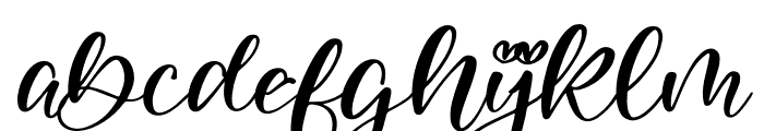 Lovelya Kattrine Italic Font LOWERCASE