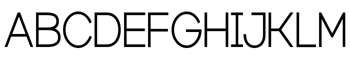 Lovemate Light Font UPPERCASE