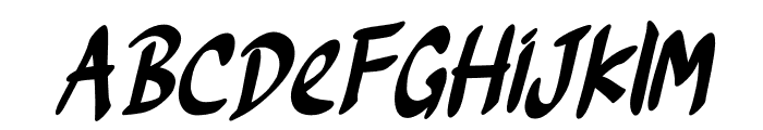 Lovenhaitalic Font LOWERCASE