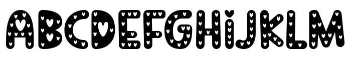 Loves Girls Font LOWERCASE