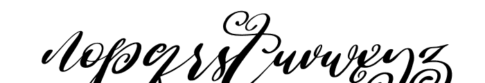 Lovesick Sunday Italic Font LOWERCASE