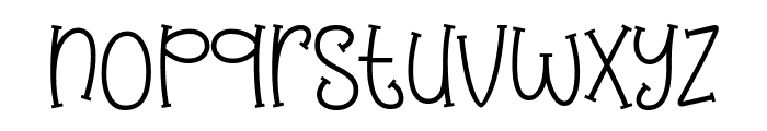 Loving Austin Font LOWERCASE
