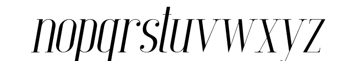 Loving Change Italic Font LOWERCASE