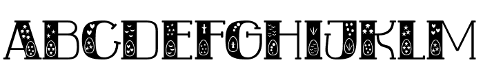 Loving Easter Font LOWERCASE