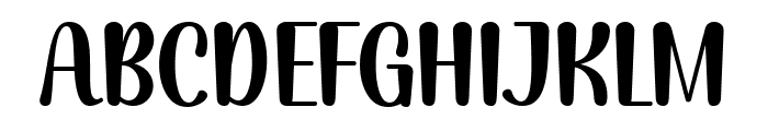 Loving Shading Font UPPERCASE