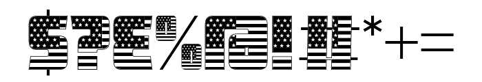 Loving USA Font OTHER CHARS