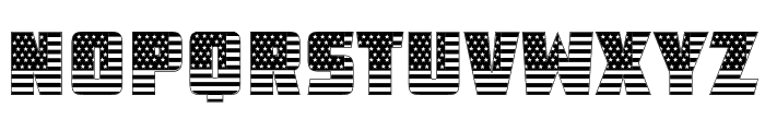 Loving USA Font UPPERCASE