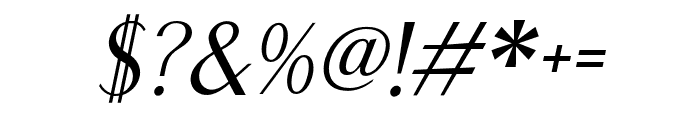 LovingAmbros-Italic Font OTHER CHARS