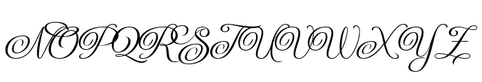 Loviola Regular Font UPPERCASE
