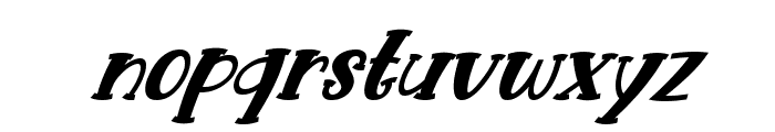 Low Season Italic Font LOWERCASE