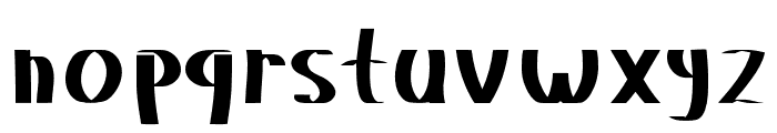 Lowlette-Regular Font LOWERCASE