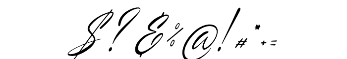 Lowreika Augusta Italic Font OTHER CHARS