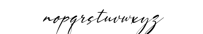 Lowreika Augusta Italic Font LOWERCASE